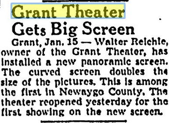 jan 1954 Grant Theater, Grant